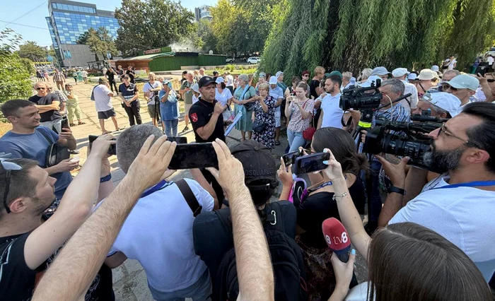 Poliția Republicii Moldova a reținut sâmbătă 69 de proteste FOTO: Agora