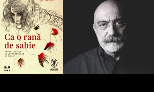 Primul volum al „Cvartetului Otoman”, romanul „Ca o rană de sabie” de Ahmet Altan, în colecția ANANSI  World Fiction jpeg