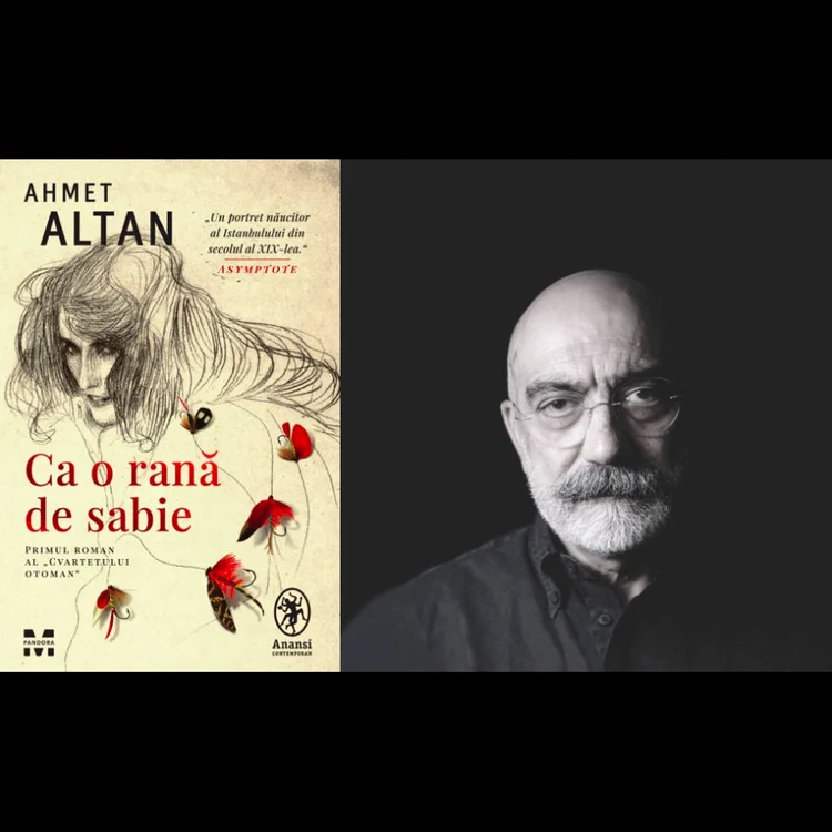 Primul volum al „Cvartetului Otoman”, romanul „Ca o rană de sabie” de Ahmet Altan, în colecția ANANSI  World Fiction jpeg