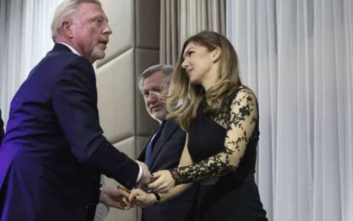 Boris Becker şi Simona Halep