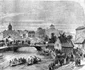 Intrarea domnitorului Carol I în București, la 10 mai 1866. Gravură publicată de ziarul francez L'illustration (© Wikimedia Commons)