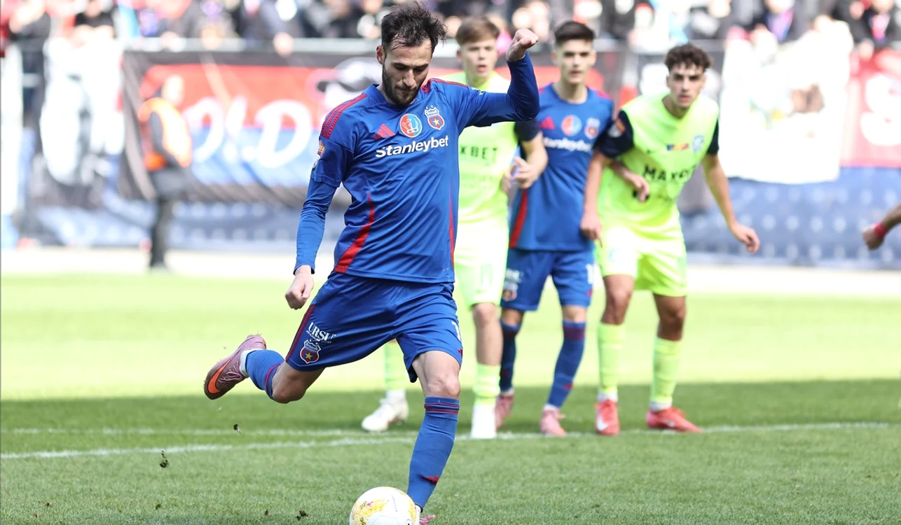 Bogdan Chipirliu, unul dintre jucătorii de bază ai Stelei (FOTO: Sportpictures)