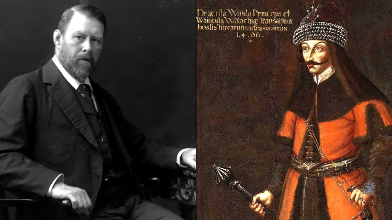 Bram Stoker şi domnitorul român care l-a inspirat pentru celebrul său personaj. Foto arhivă