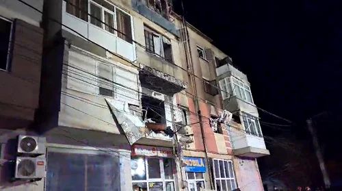 Incendiul a fost lichidat. FOTO: captură video ISU Braila