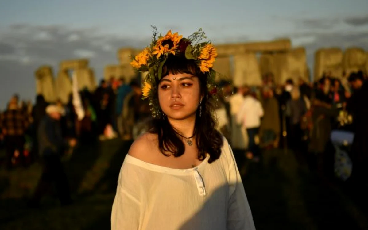 Solstiţiul de vară la Stonehenge FOTO EPA