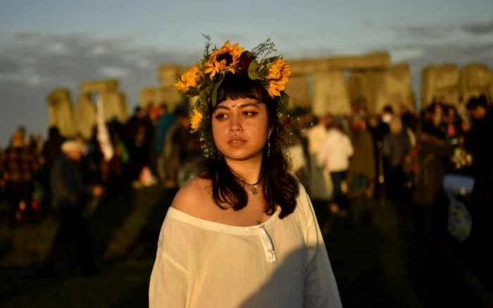 Solstiţiul de vară la Stonehenge FOTO EPA