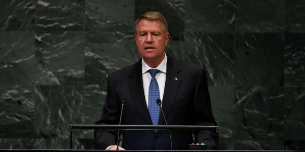Discurs Iohannis ONU FOTO AFP