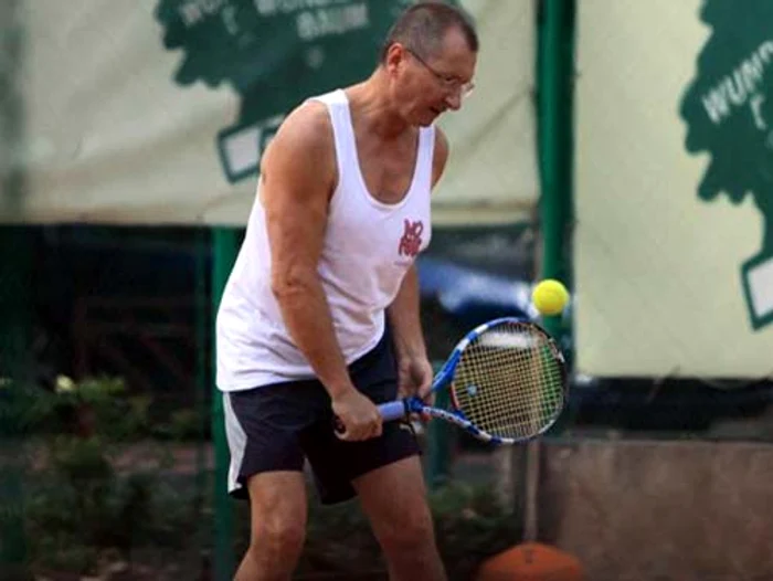 Horațiu Mălăele joacă des tenis