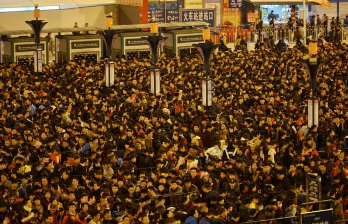 Gara din Guangzhou FOTO BBC