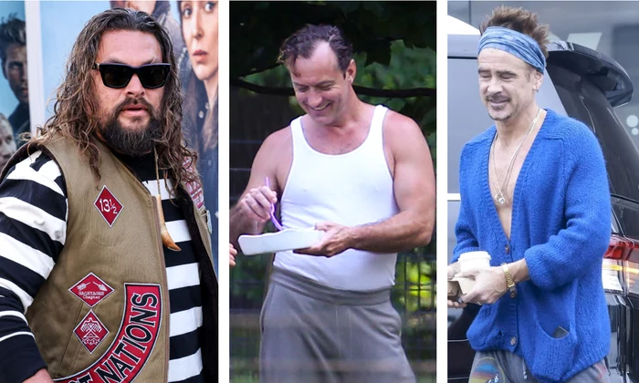 Jason Momoa, Colin Farrell, Jude Law colaj jpg