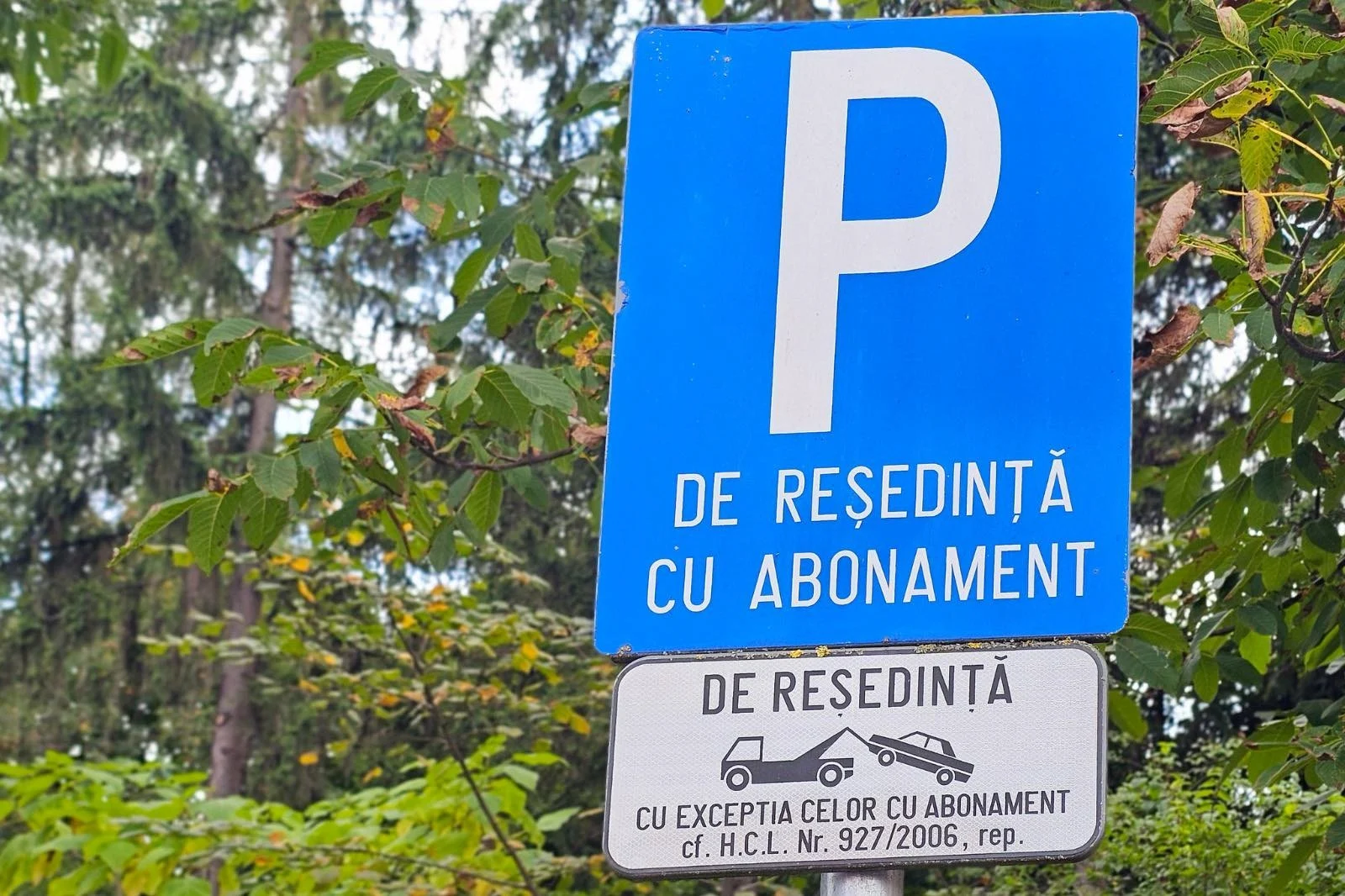 Experiment controversat într-un oraş din România: locul de parcare cu doi proprietari. Ce spun localnicii