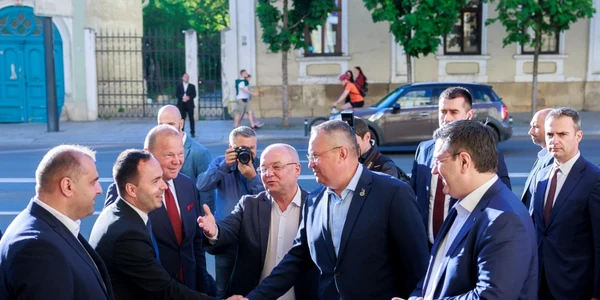 Nicolae Ciucă şi Emil Boc la Cluj FOTO Gov.ro