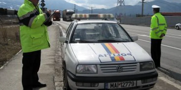 Poliţiştii l-au prins pe hoţ în flagrant Foto.arhivă