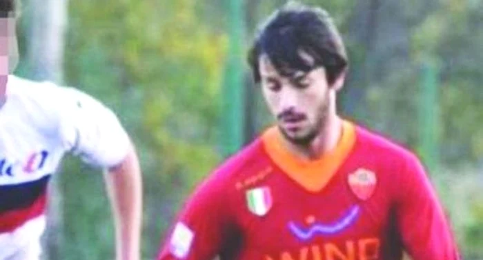 
    Gianluca Leonardi, fotbalist în echipa de tineret a clubului A. S. Roma  