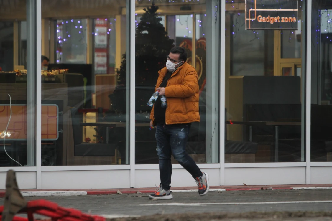 Răzvan Popescu, fotografiat în luna ianuarie a acestui an Foto: Click!
