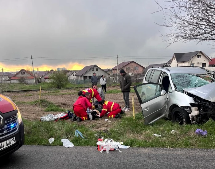 Accident grav în Constanța FOTO: IPJ