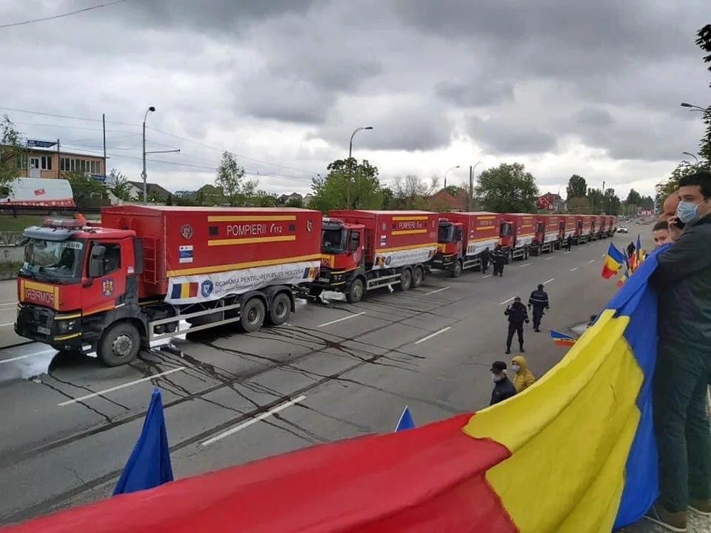 Ajutor umanitar oferit de Romania pentru R Moldova