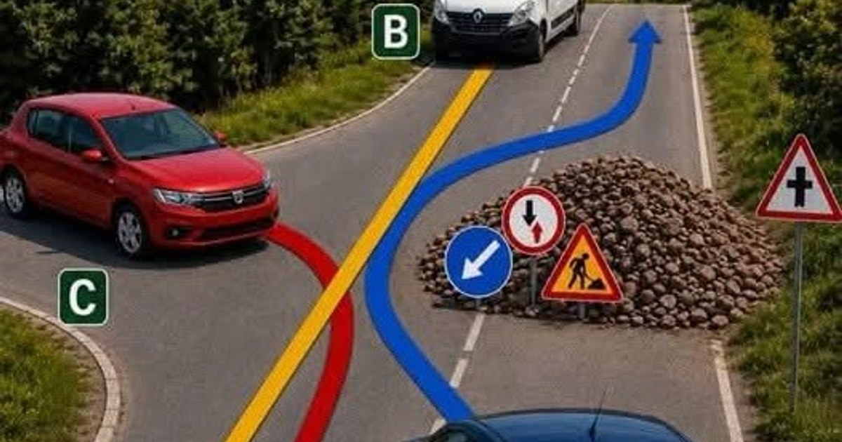 Testul auto care a împărțit internetul. „Să le suspende permisele celor care au greșit!” Care este ordinea corectă de trecere