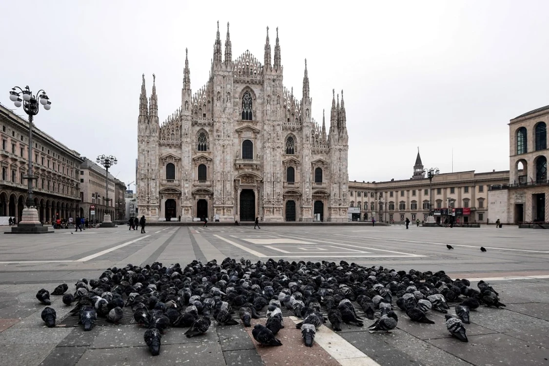 Piazza del Duomo, pe 10 martie