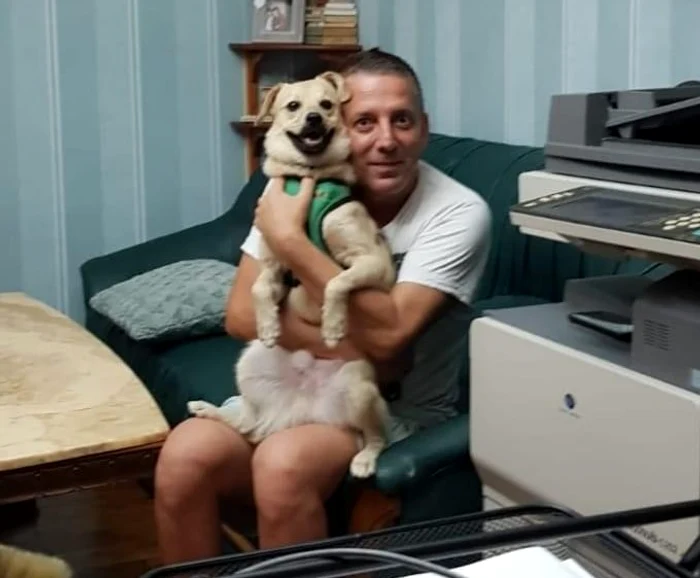 Cățelul Maxy a fost alături de Costin Mărculescu în ultimele clipe de viața