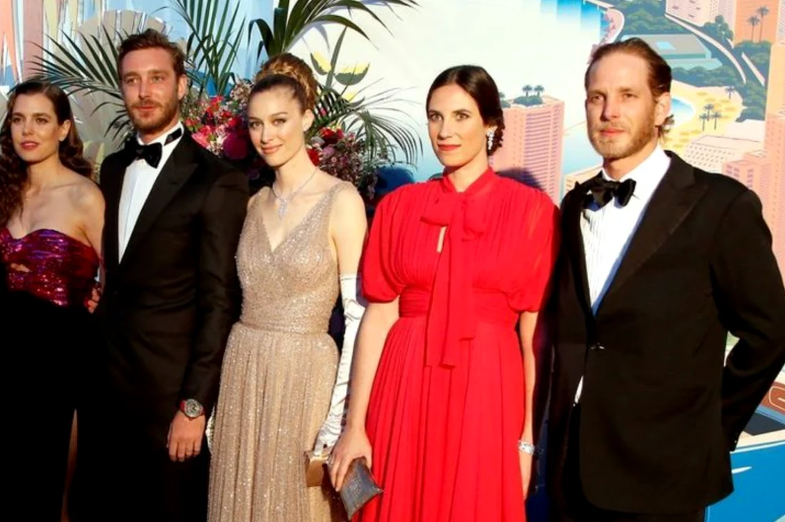 Andrea
şi Pierre Casiraghi. Foto: Profimedia