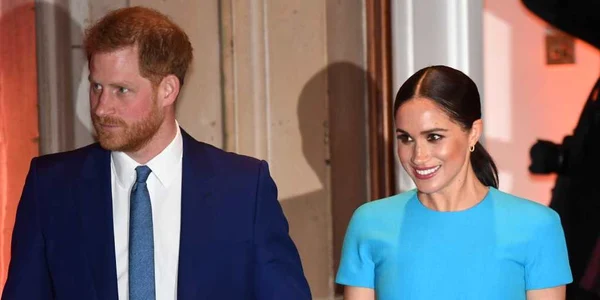 Meghan şi Harry prima apariţie dupa Megxit. FOTO EPA-EFE