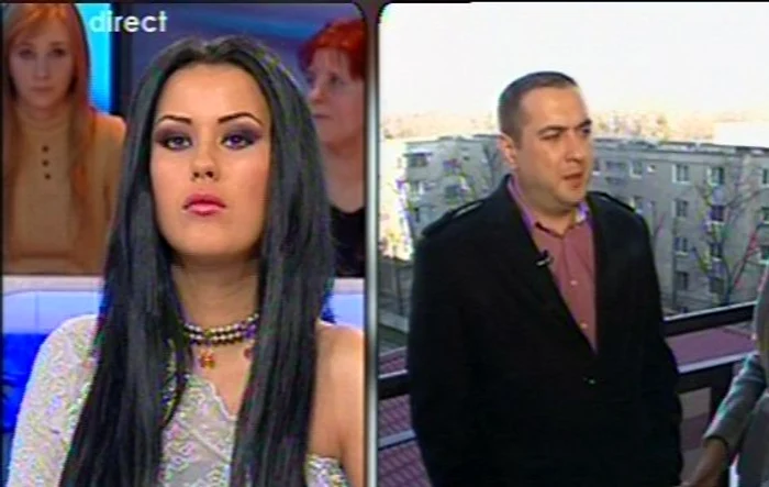 
    Daniela Crudu şi Leo de la Strehaia (Foto: captură video Antena 1)  