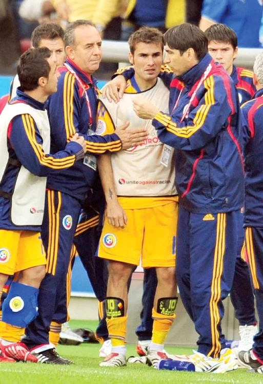 Piţurcă şi Mutu, pe vremea când ambii erau la echipa naţională