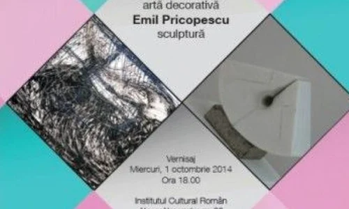 „Ipostaze 2”, expoziţie de artă decorativă şi sculptură la Institutul Cultural Român jpeg