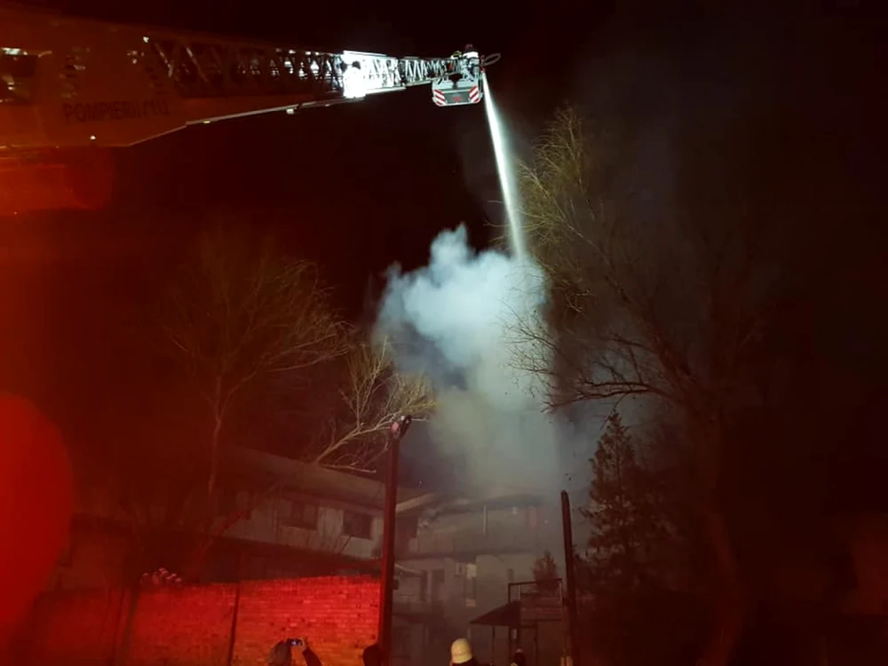 calarasi incendiu