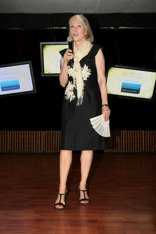Leslie Hawke a fost gazda evenimentului caritabil (foto: Dorin Constanda)