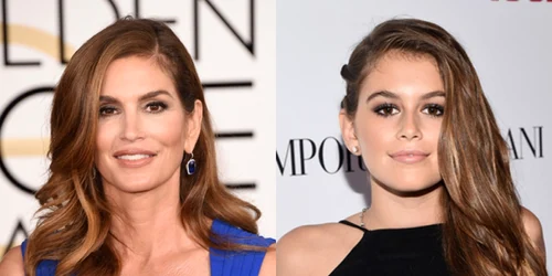 Cindy Crawford si fiica ei Kaia Gerber colaj FOTO Guliver/Getty Images