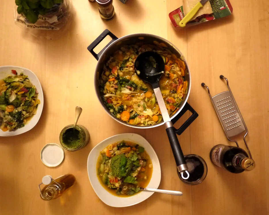minestrone tradițional