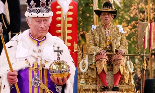 Regele Charles și Regele Vajiralongkorn al Thailandei  foto   GettyImages jpg