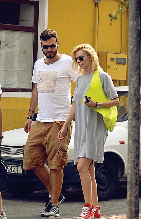 Diana Dumitrescu pare foarte îndrăgostită de noul ei iubit, DJ Victor Stancov