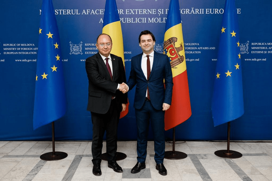 Aurescu, mesaj de felicitare pentru omologul moldovean: România va fi mereu alături de Republica Moldova