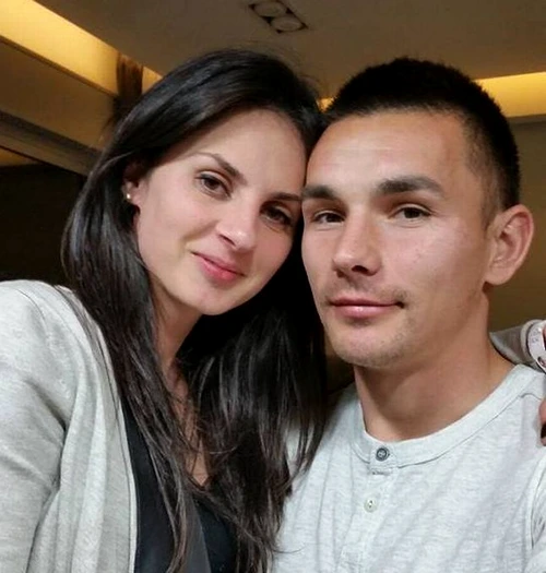 Ovidiu Hoban şi soţia sa