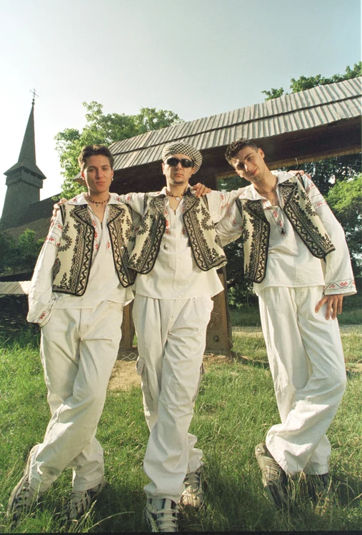 Aşa arăta Sorin în 1999, atunci când se afla în topuri cu trupa Ro-Mania