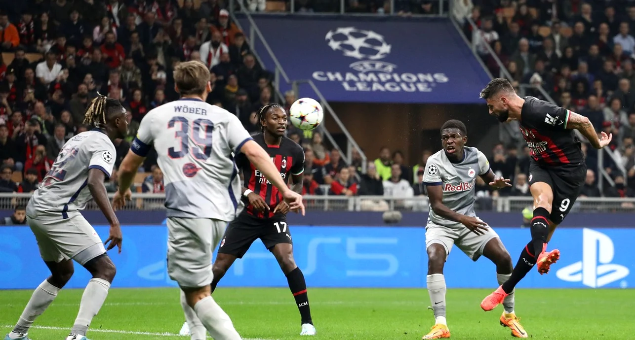 AC Milan a ajuns în Europa League după ce a fost eliminată din Champions League. Foto Getty images