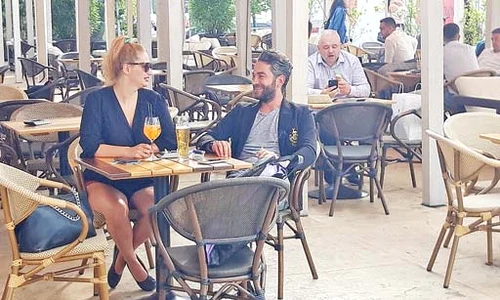 Julia Jianu e fericită  alături  de John jpeg