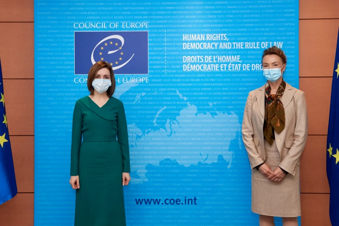 Maia Sandu si Marija Pejčinović Burić