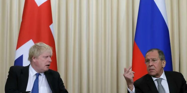 Johnson Lavrov EPA