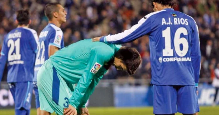 Messi, consolat de un adversar de la Getafe  
