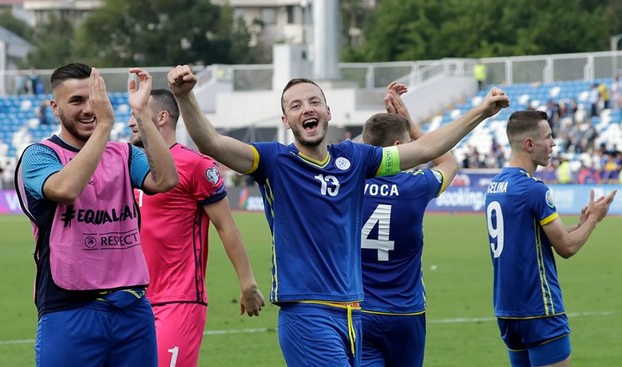 Jucătorii din Kosovo, aproape de o calificare istorică la Euro 2020
