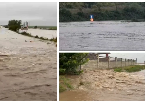 Inundații în județul Constanța FOTO Meteoplus / Facebook