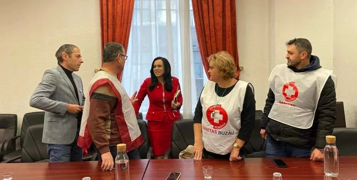 Delegația Sanitas la Ministerul Muncii - Foto Facebook