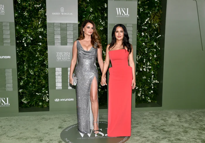 Penelope Cruz și Salma Hayek Pinault la Premiile Revistei WSJ, Profimedia (1) jpg