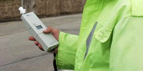 Bărbatul a fost testat cu etilotestul