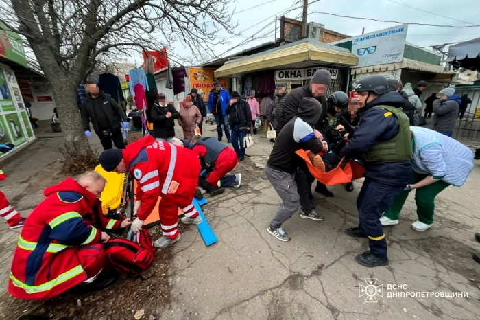 Nikopol este o ţintă frecventă a atacurilor ruseşti FOTO X