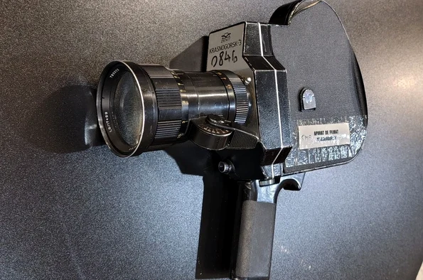 Camera sovietica Krasnogorsk 3 film 16 mm (© CNSAS)